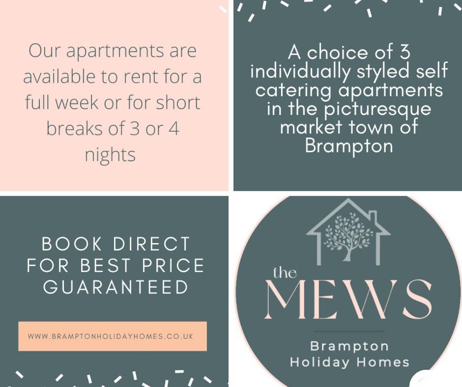 Brampton Holiday Homes - The Mews Apartment Bagian luar foto